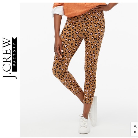 J. Crew Factory Pants - 🔥⬇️NWT J.Crew Printed cropped everyday leggings